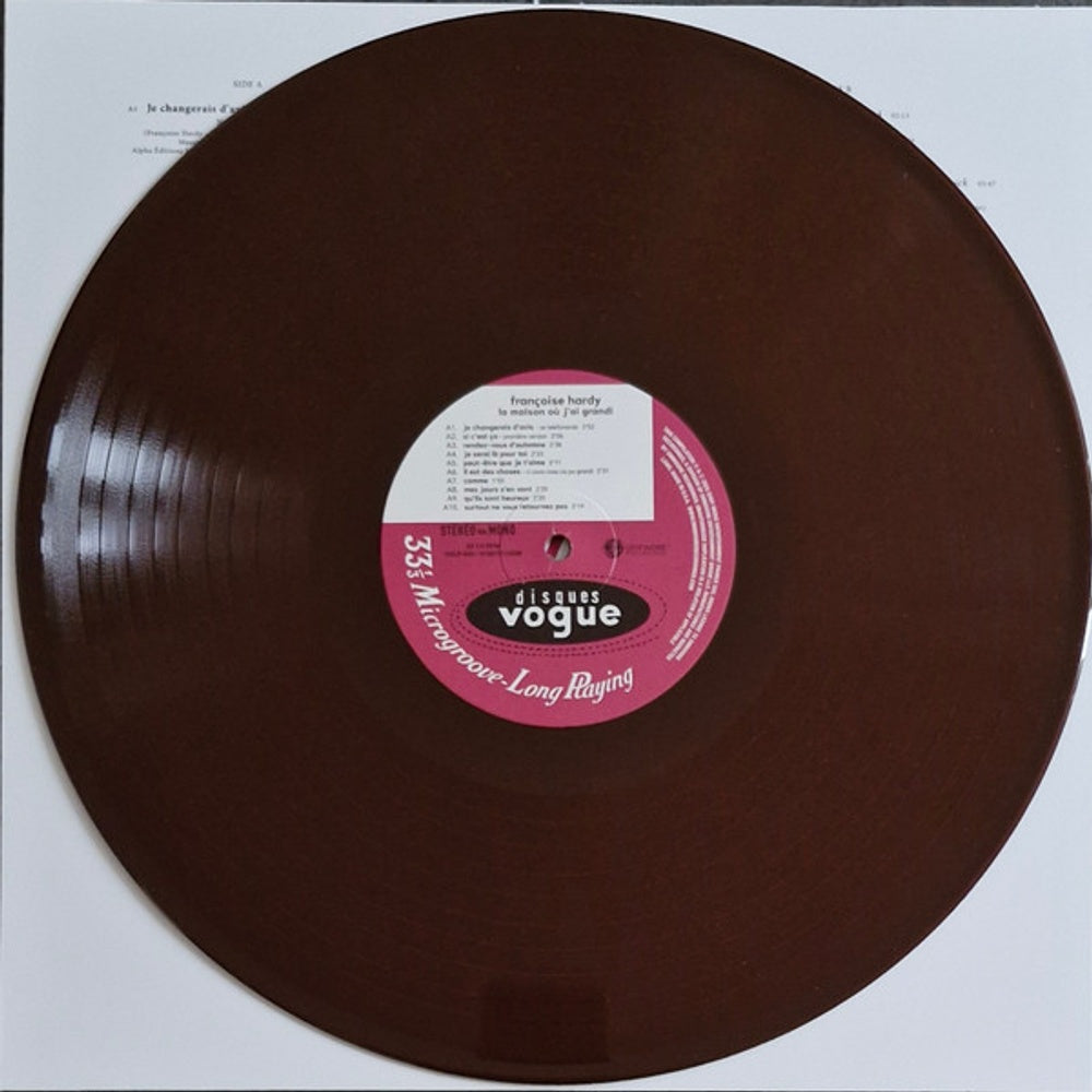 Francoise Hardy – La Maison Ou J'ai Grandi (LP Brown Vinyl)