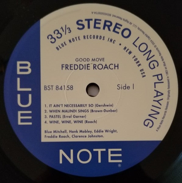 Freddie Roach – Good Move (LP Vinyl)