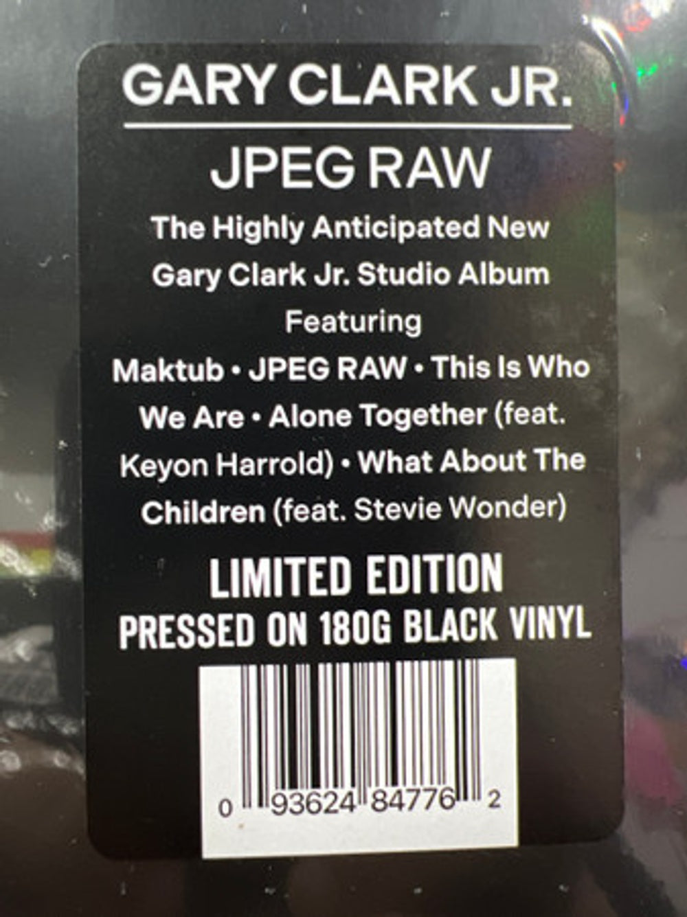 Gary Clark Jr. – JPEG RAW (2-LP Vinyl)