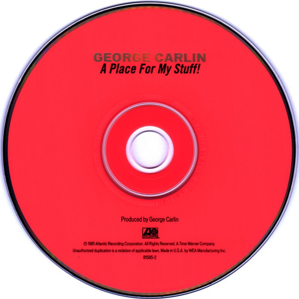 George Carlin – A Place For My Stuff (CD)