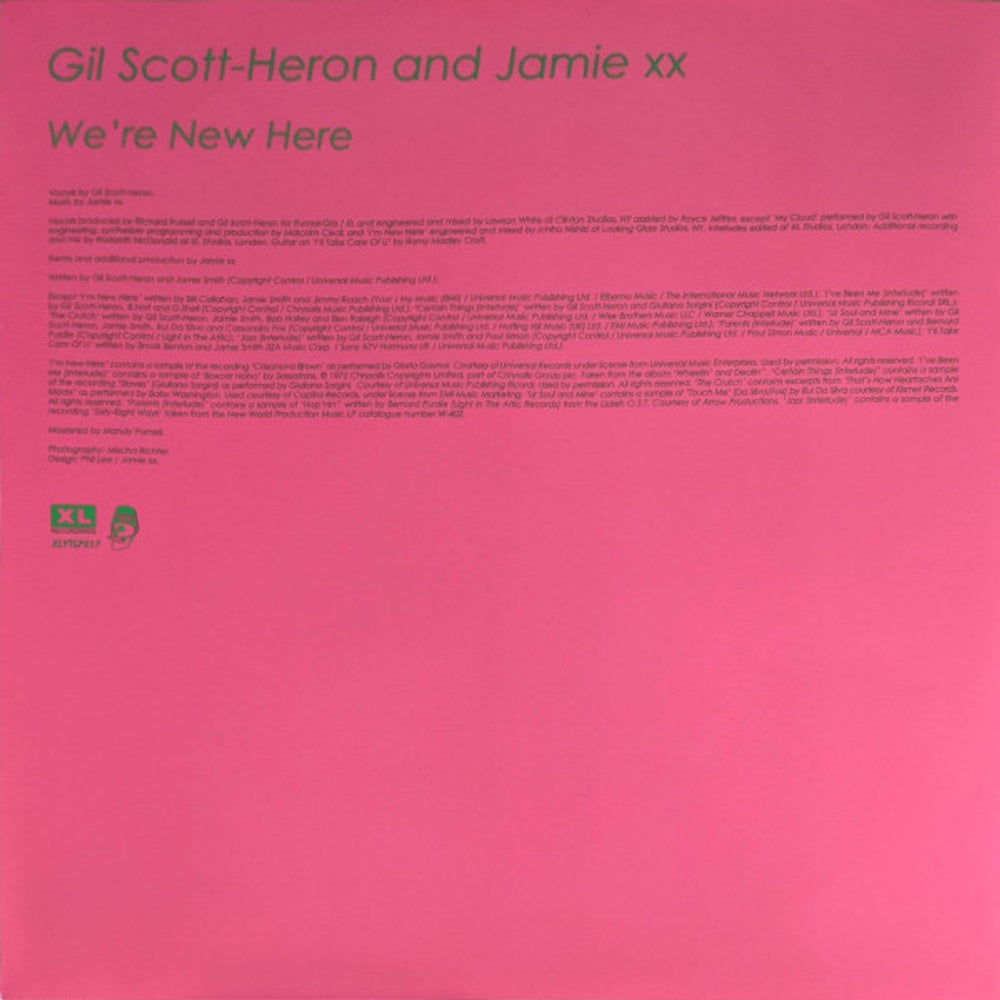 Gil Scott-Heron & Jamie XX – We're New Here (LP Vinyl)