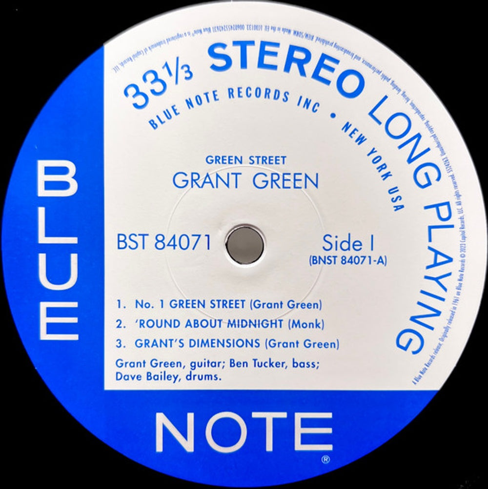 Grant Green – Green Street (LP Vinyl)