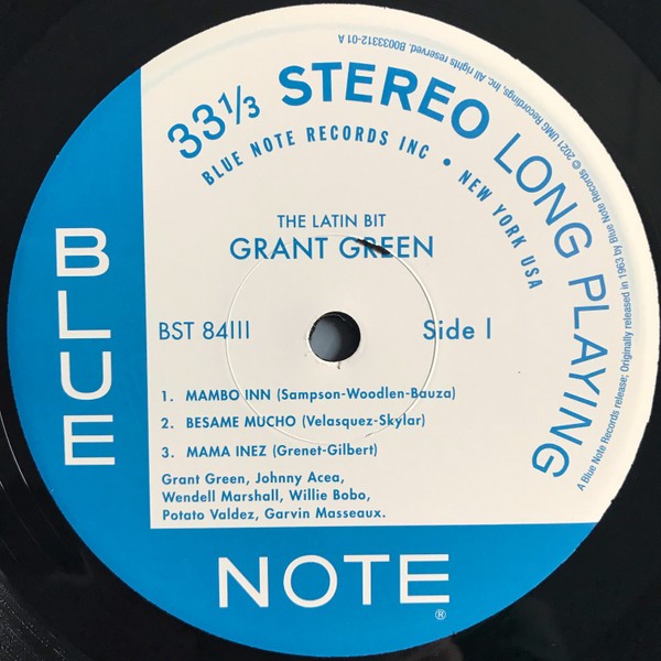 Grant Green – The Latin Bit (LP Vinyl)