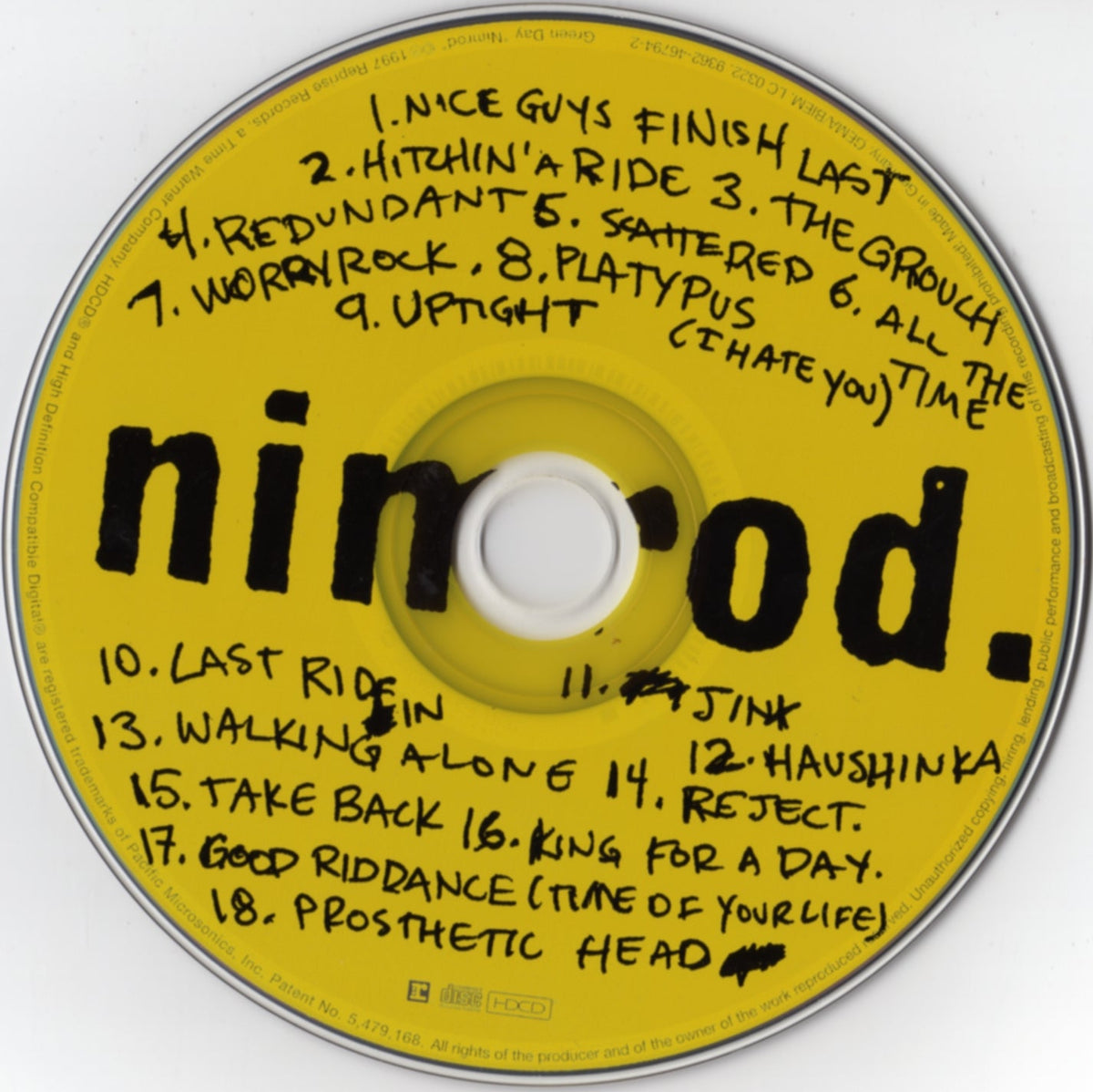 Green Day – Nimrod (CD)