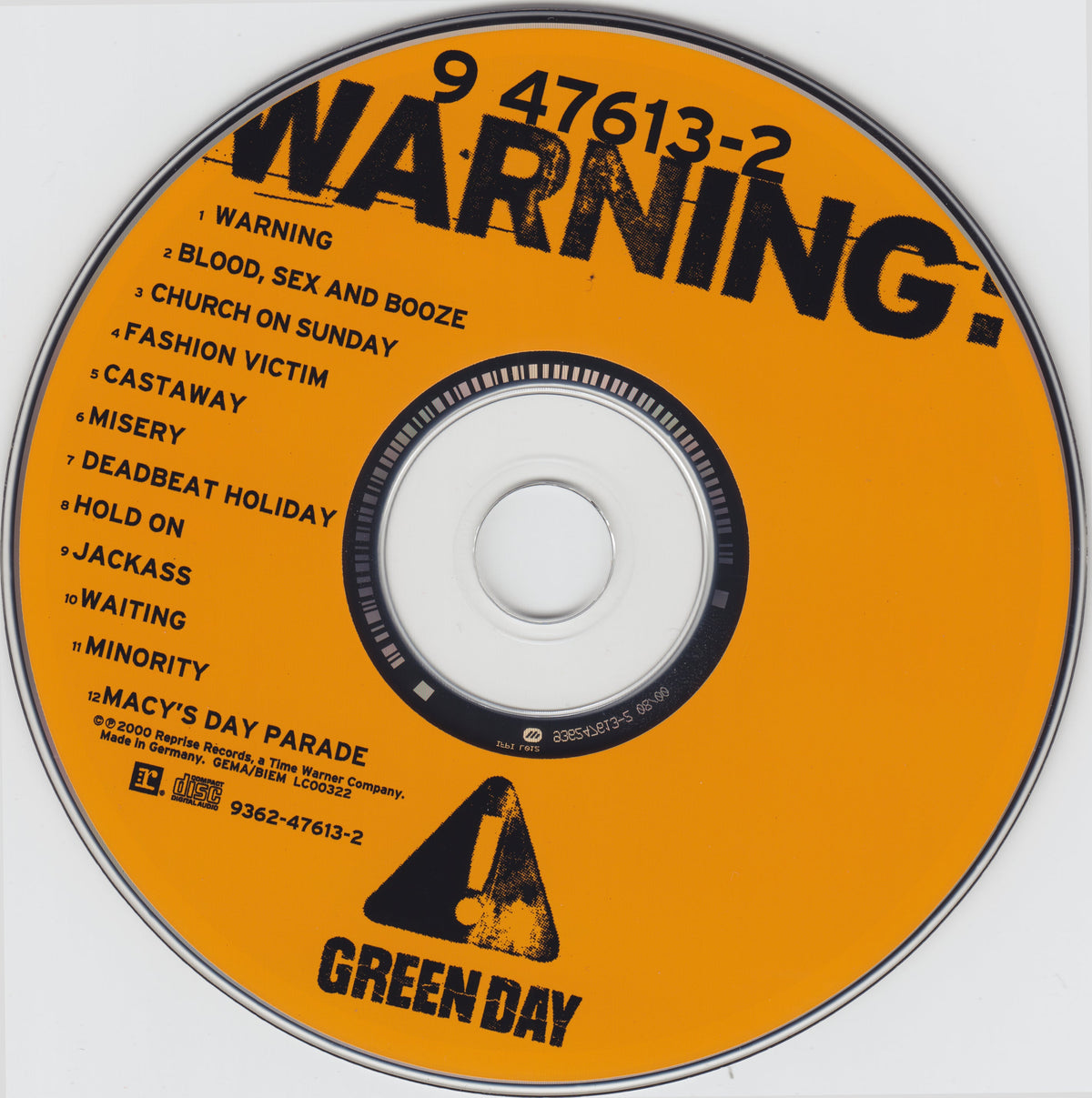 Green Day – Warning: (CD)
