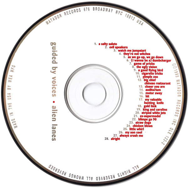 Guided By Voices – Alien Lanes (CD)
