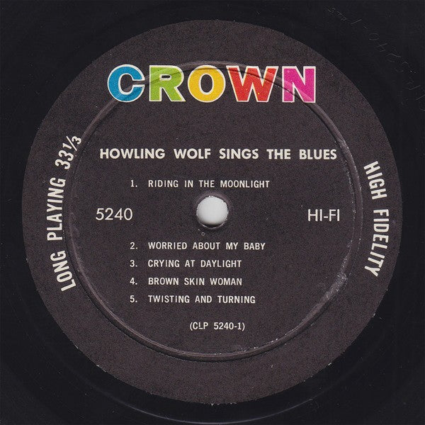 Howlin' Wolf – Sings The Blues (LP Vinyl)