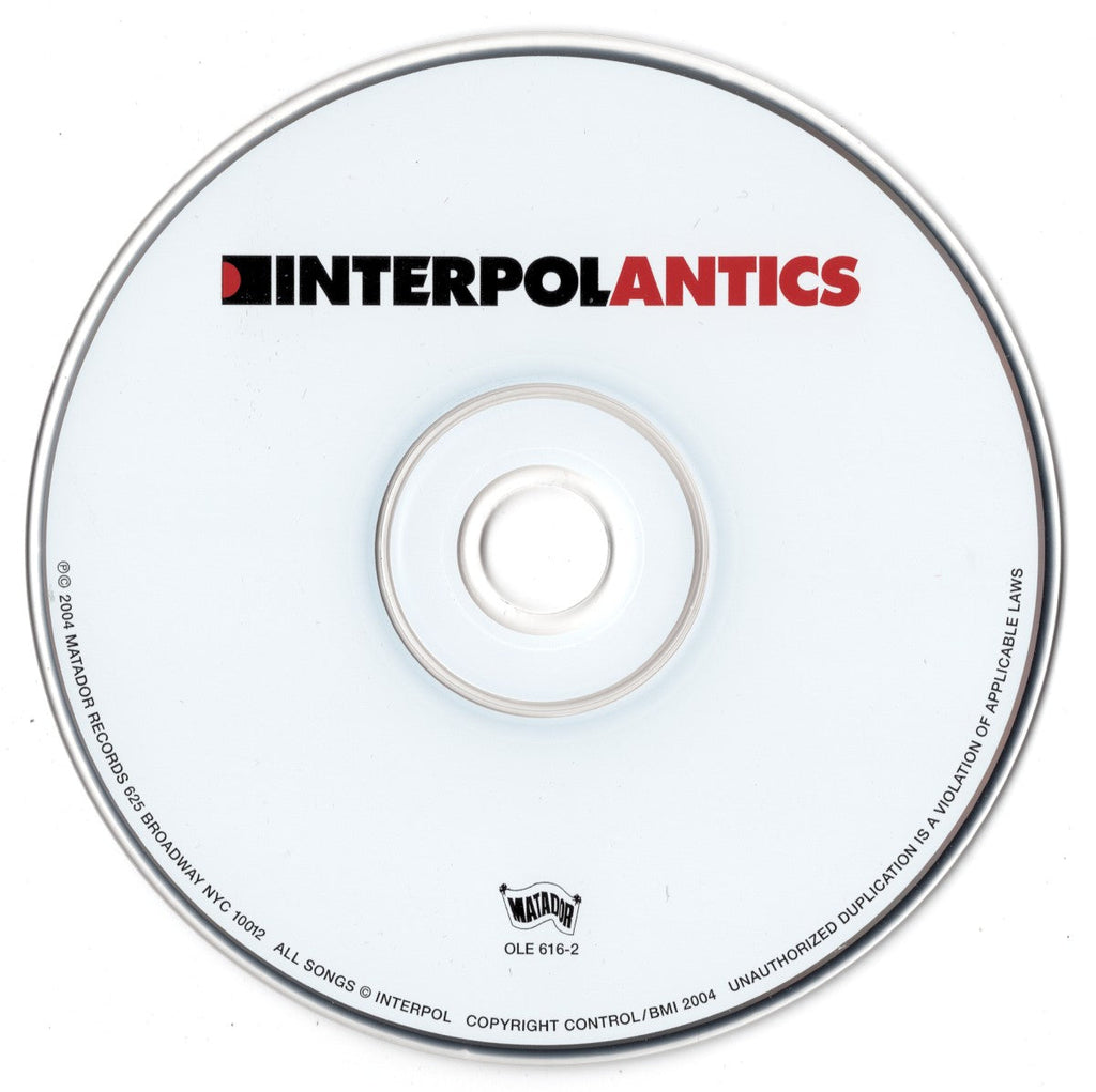Interpol – Antics (CD)