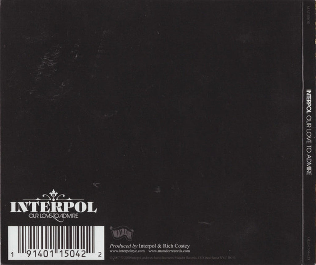 Interpol – Our Love To Admire (CD)