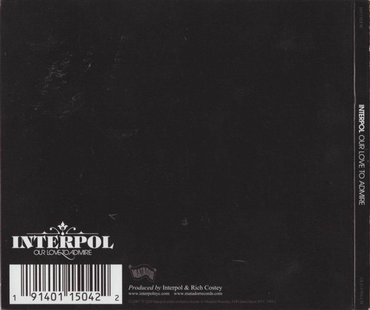 Interpol – Our Love To Admire (CD)