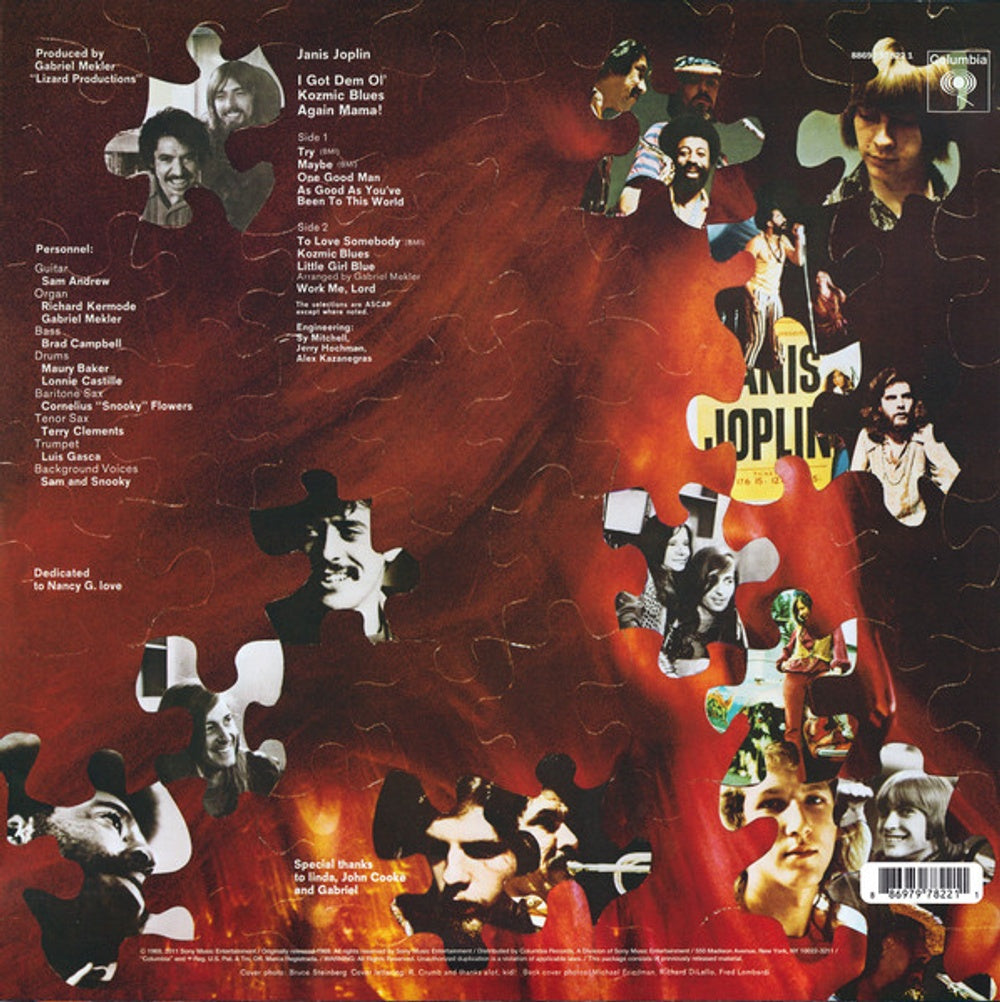 Janis Joplin – I Got Dem Ol' Kozmic Blues Again Mama (LP Vinyl)