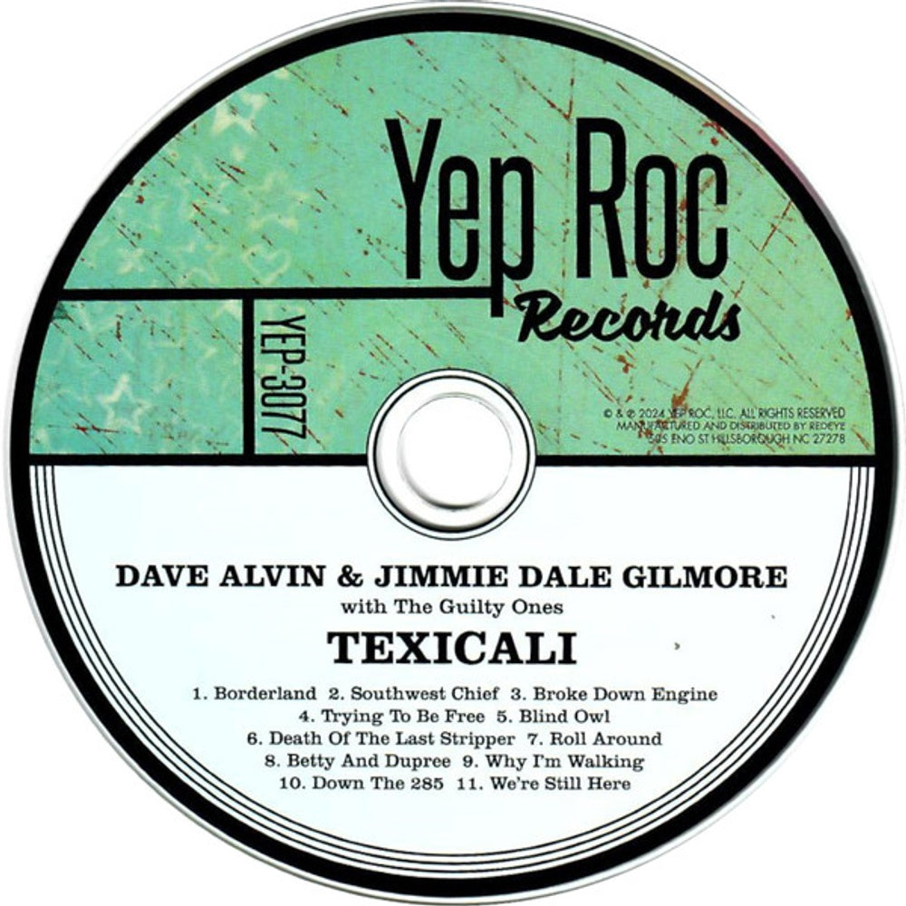 Dave Alvin & Jimmie Dale Gilmore – Texicali (CD)