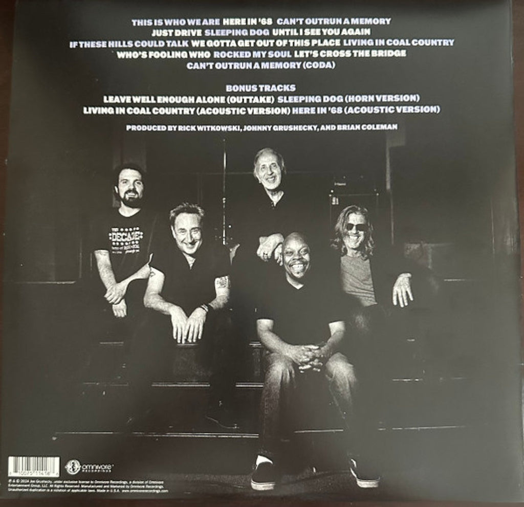 Joe Grushecky and The Houserockers – Can't Outrun A Memory (2-LP Vinyl)