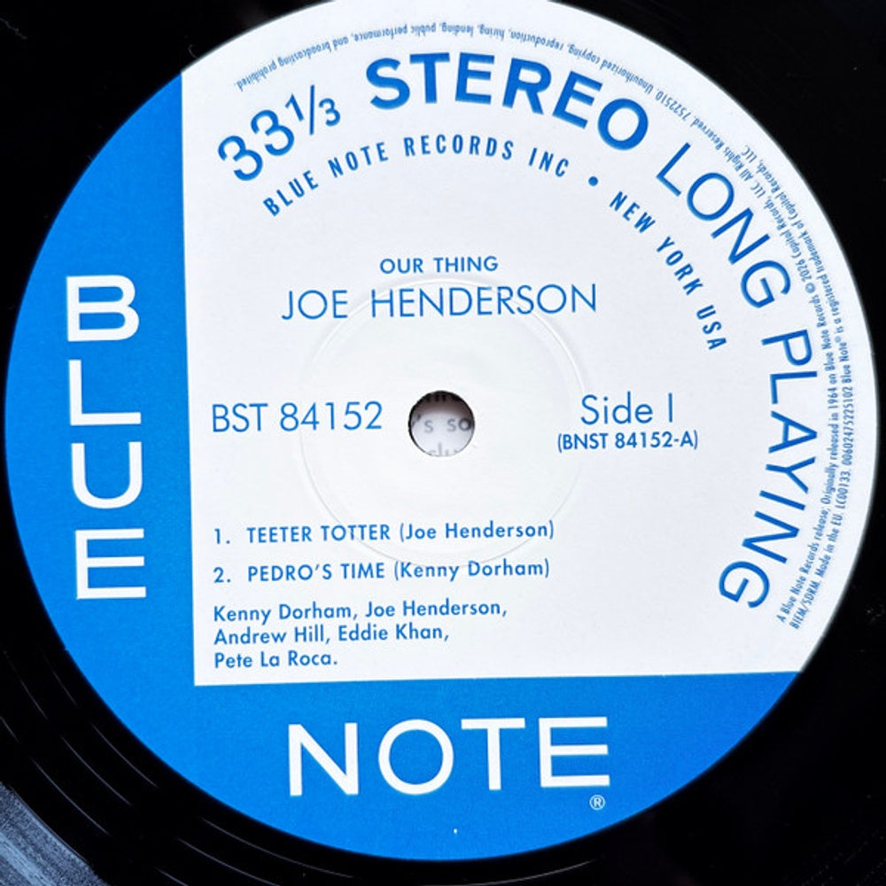 Joe Henderson – Our Thing (LP Vinyl)