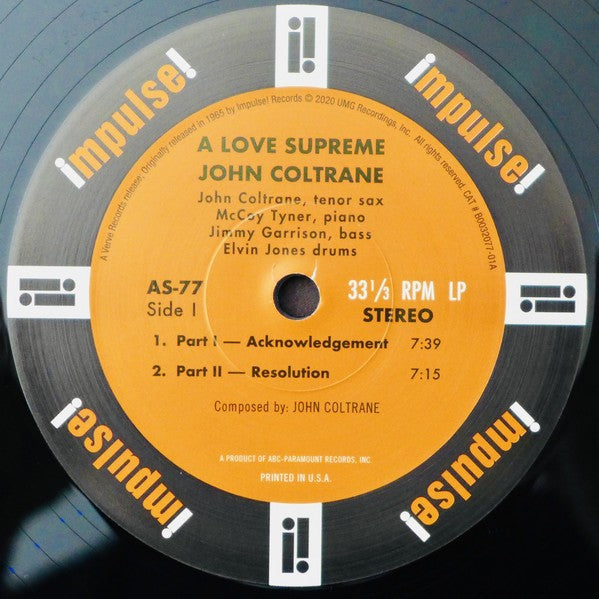 John Coltrane – A Love Supreme (LP Vinyl)
