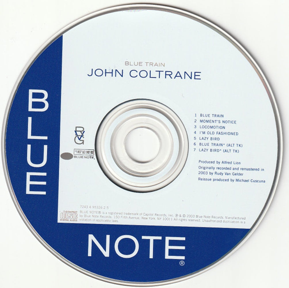 John Coltrane – Blue Train (CD)