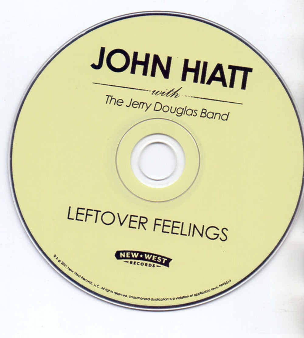 John Hiatt with The Jerry Douglas Band – Leftover Feelings (CD)