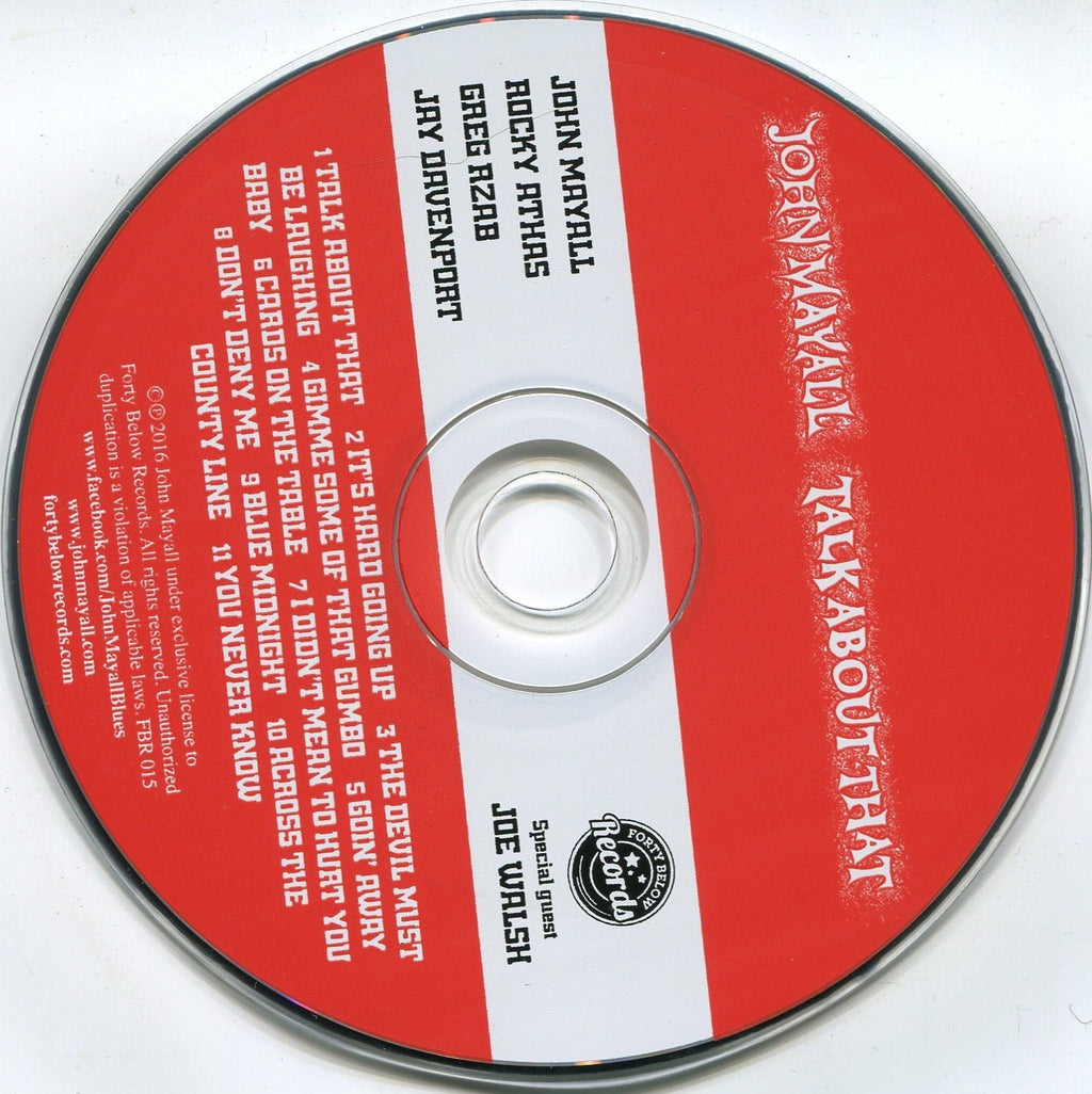 John Mayall – Talk About That (CD)
