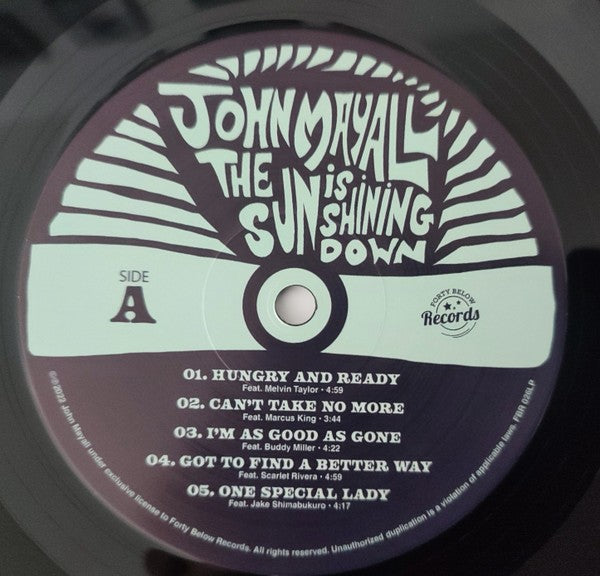 John Mayall – The Sun is Shining Down (LP Vinyl)