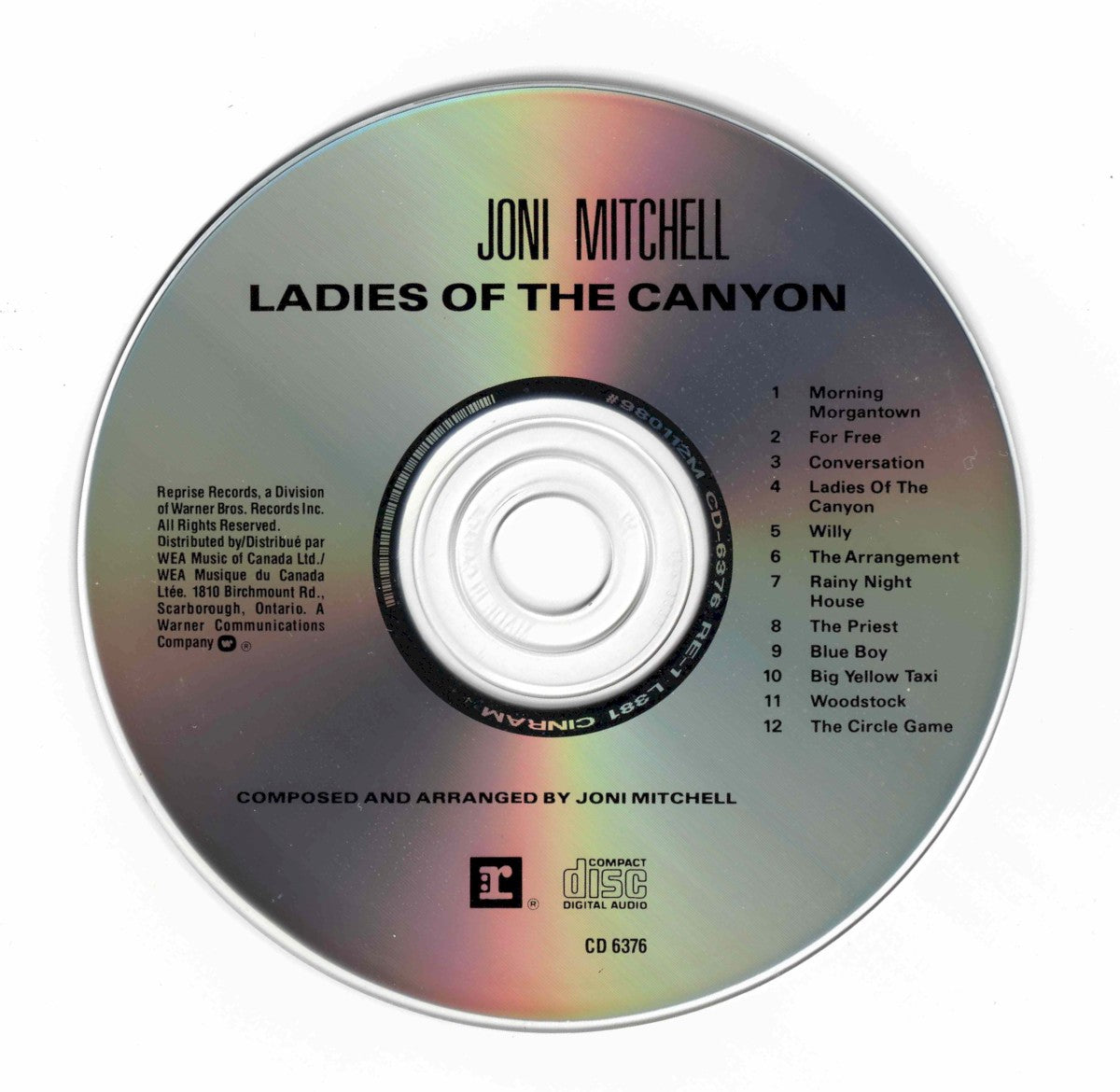 Joni Mitchell – Ladies of the Canyon (CD)