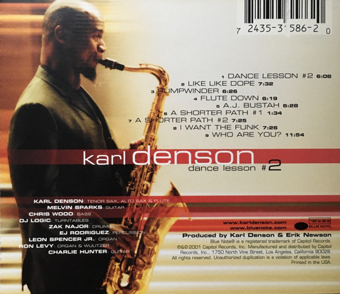 Karl Denson – Dance Lesson #2 (CD)
