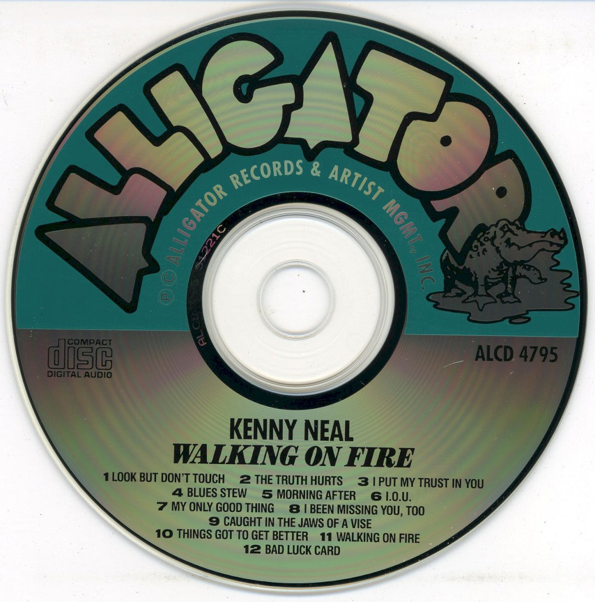 Kenny Neal – Walking on Fire (CD)