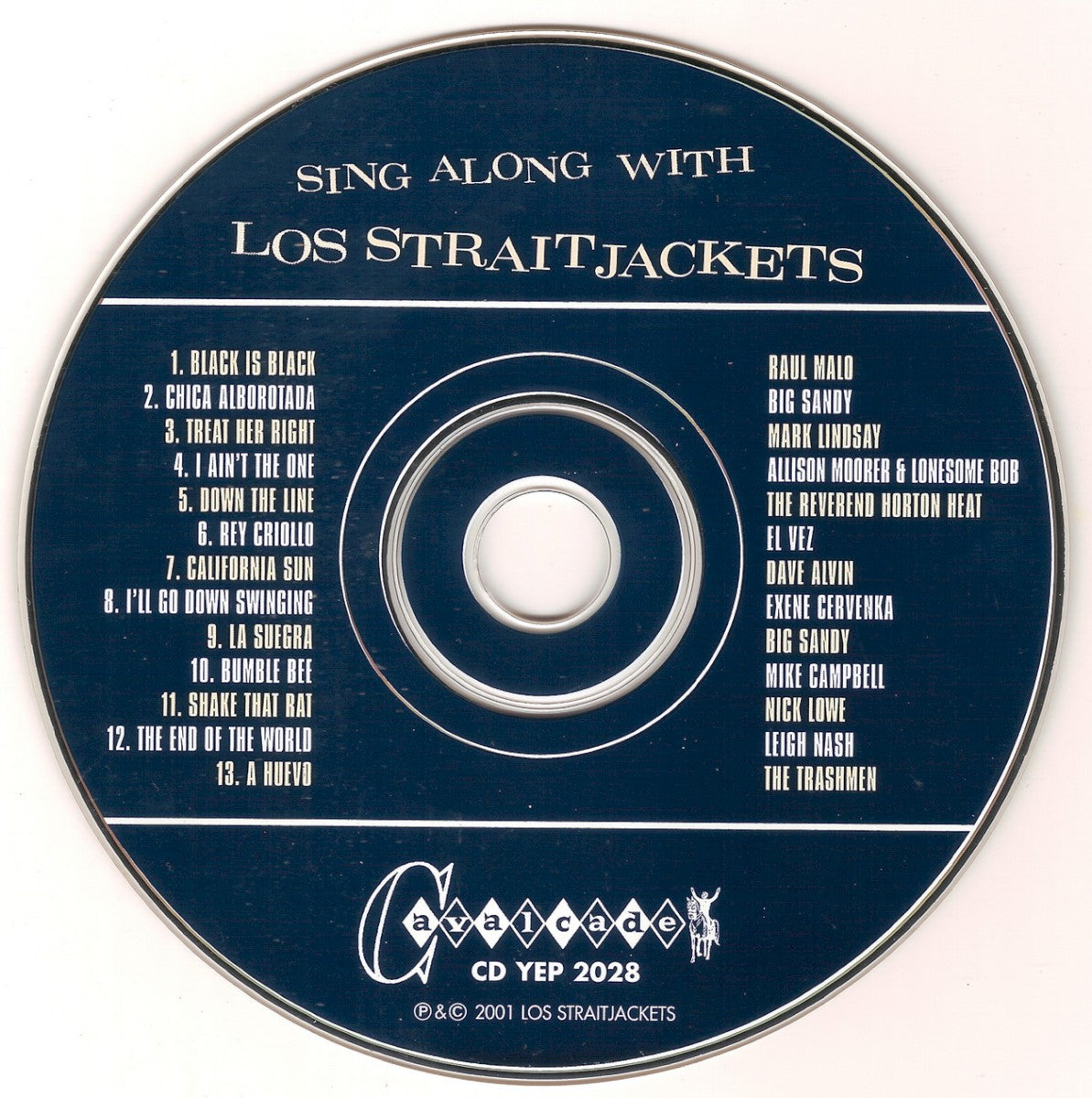 Los Straitjackets – Sing Along With Los Straitjackets (CD)