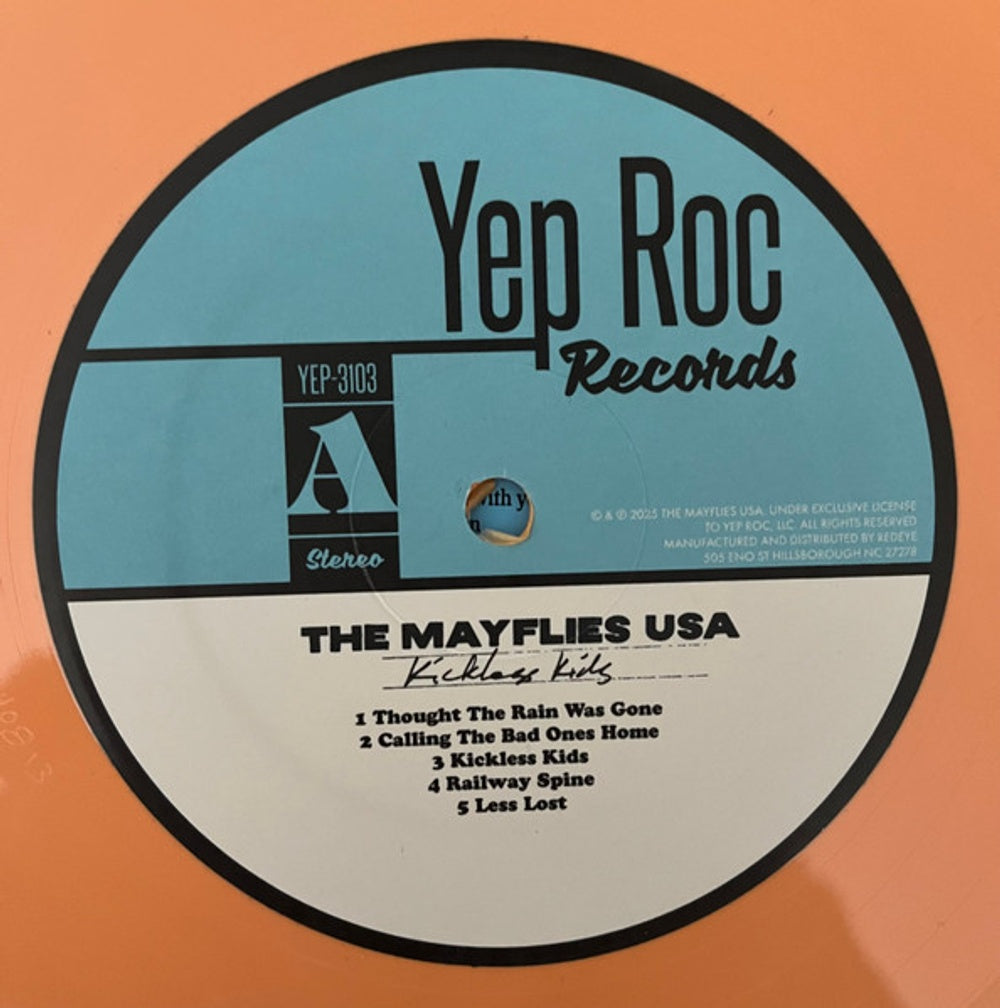 The Mayflies USA – Kickless Kids (LP Peach Vinyl)