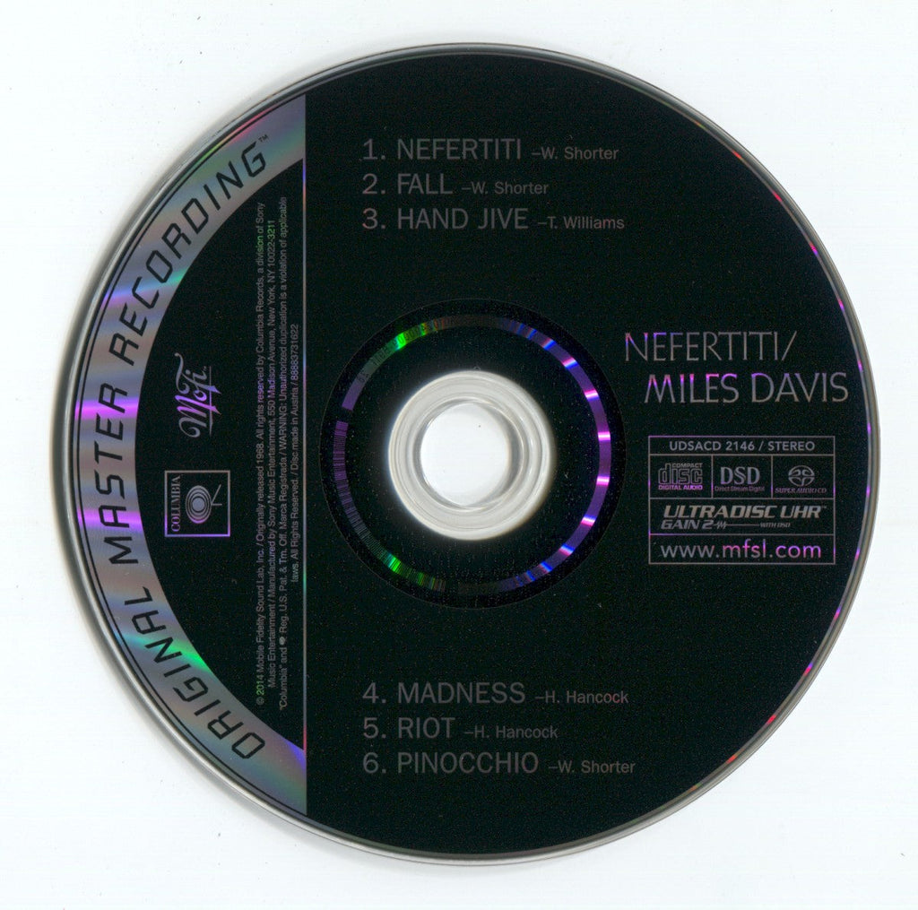 Miles Davis – Nefertiti (Mobile Fidelity CD)
