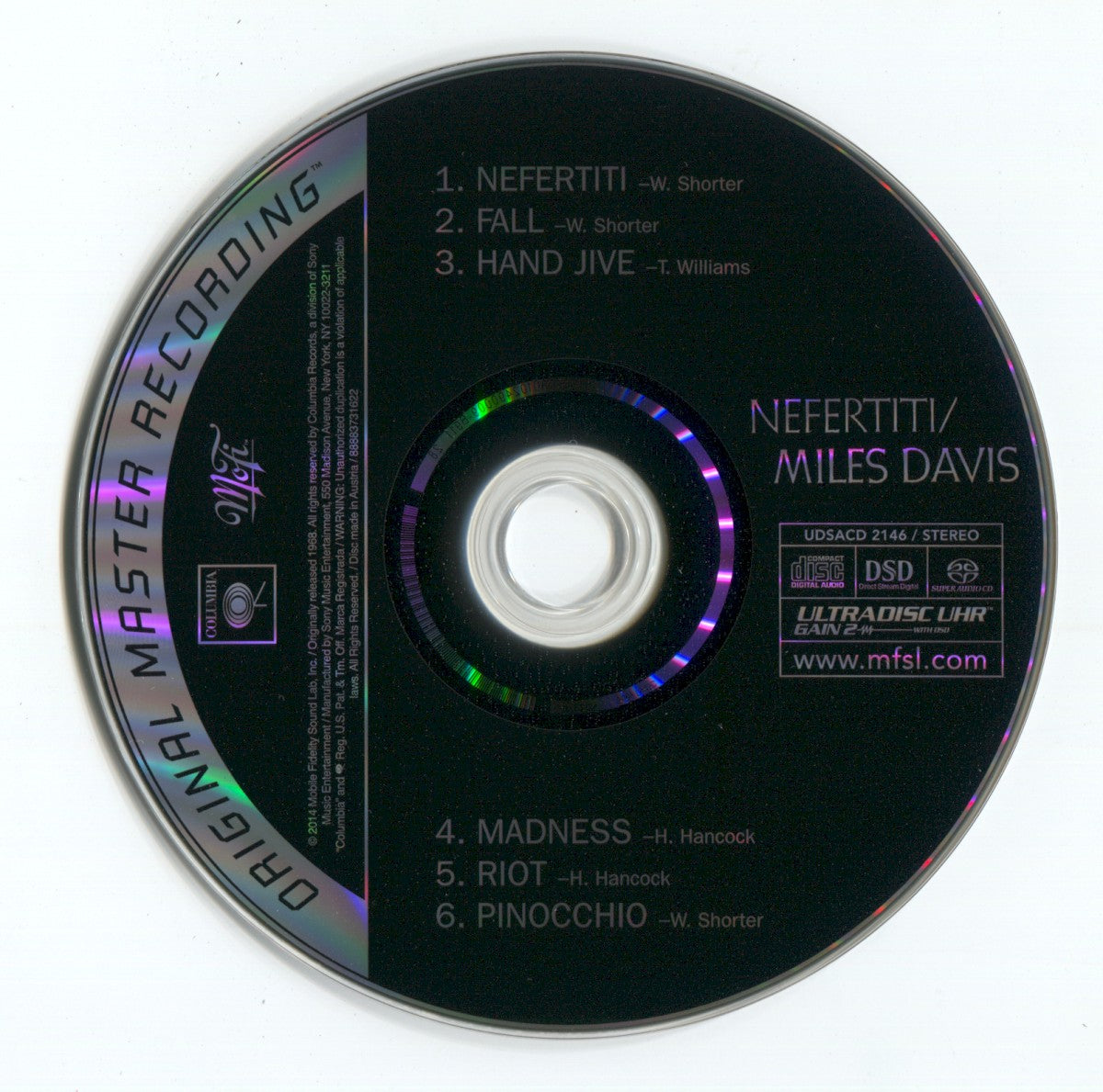 Miles Davis – Nefertiti (Mobile Fidelity CD)