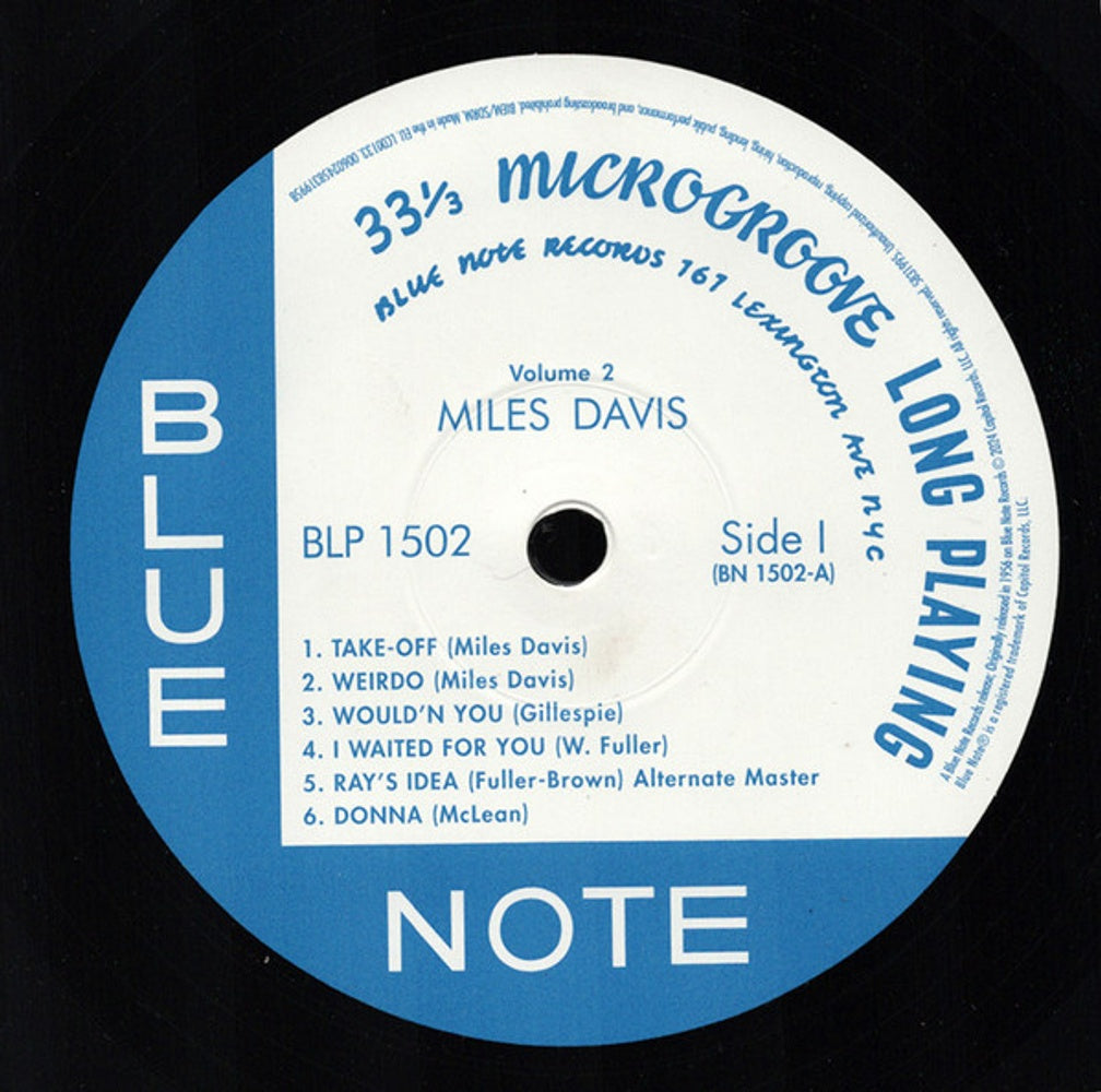 Miles Davis – Volume 2 (LP Vinyl)