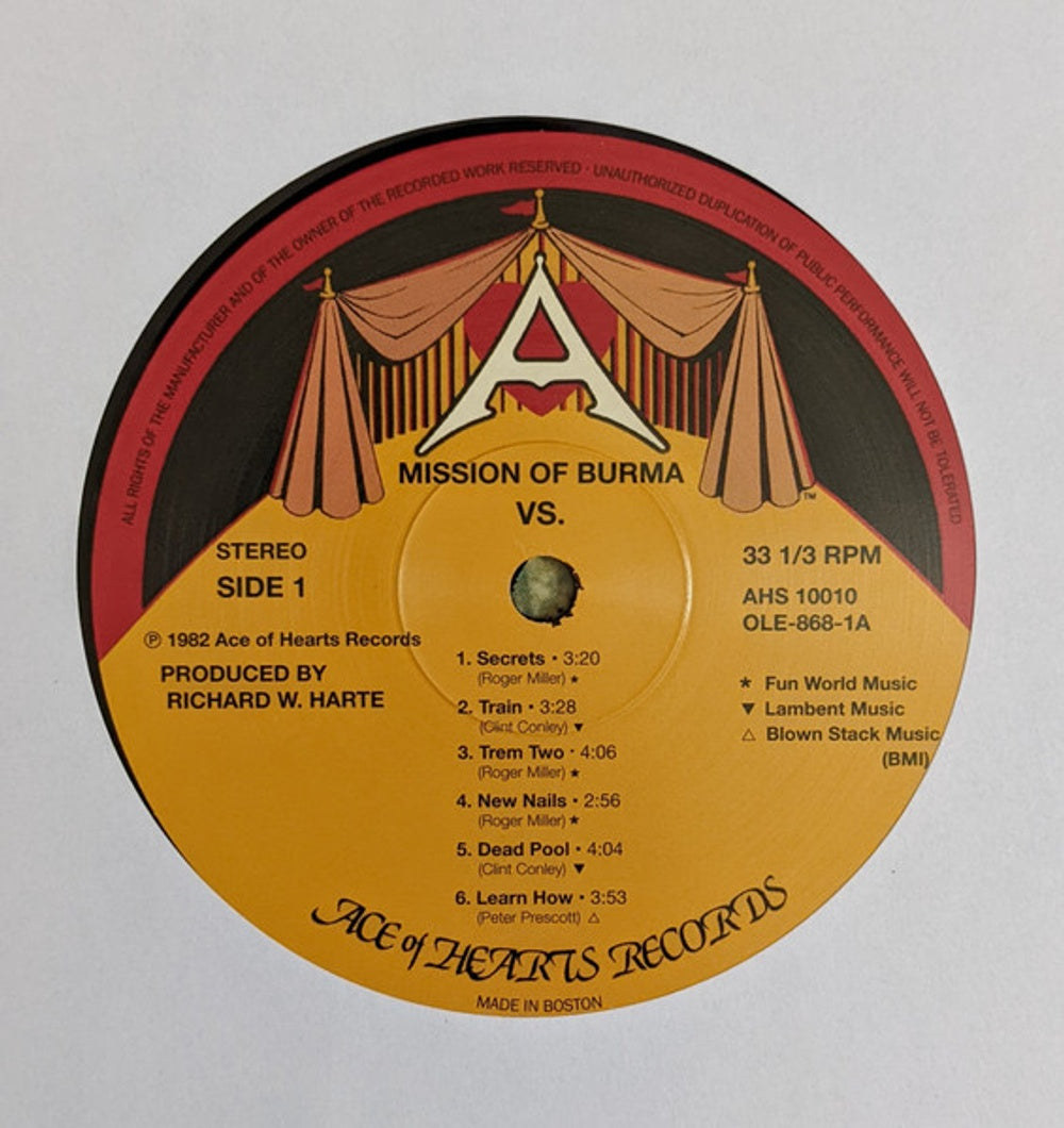 Mission Of Burma – Vs. (LP Vinyl)