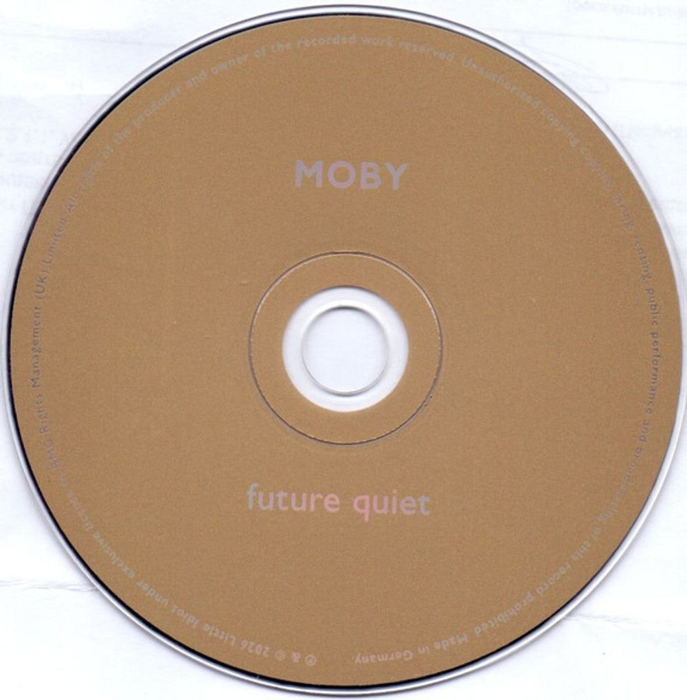 Moby – Future Quiet (CD)
