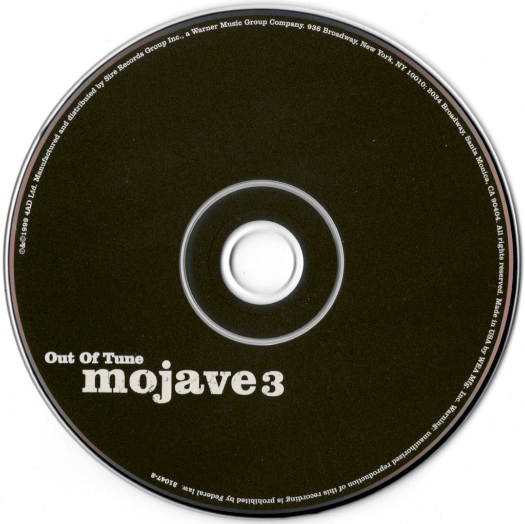 Mojave 3 – Out Of Tune (CD)