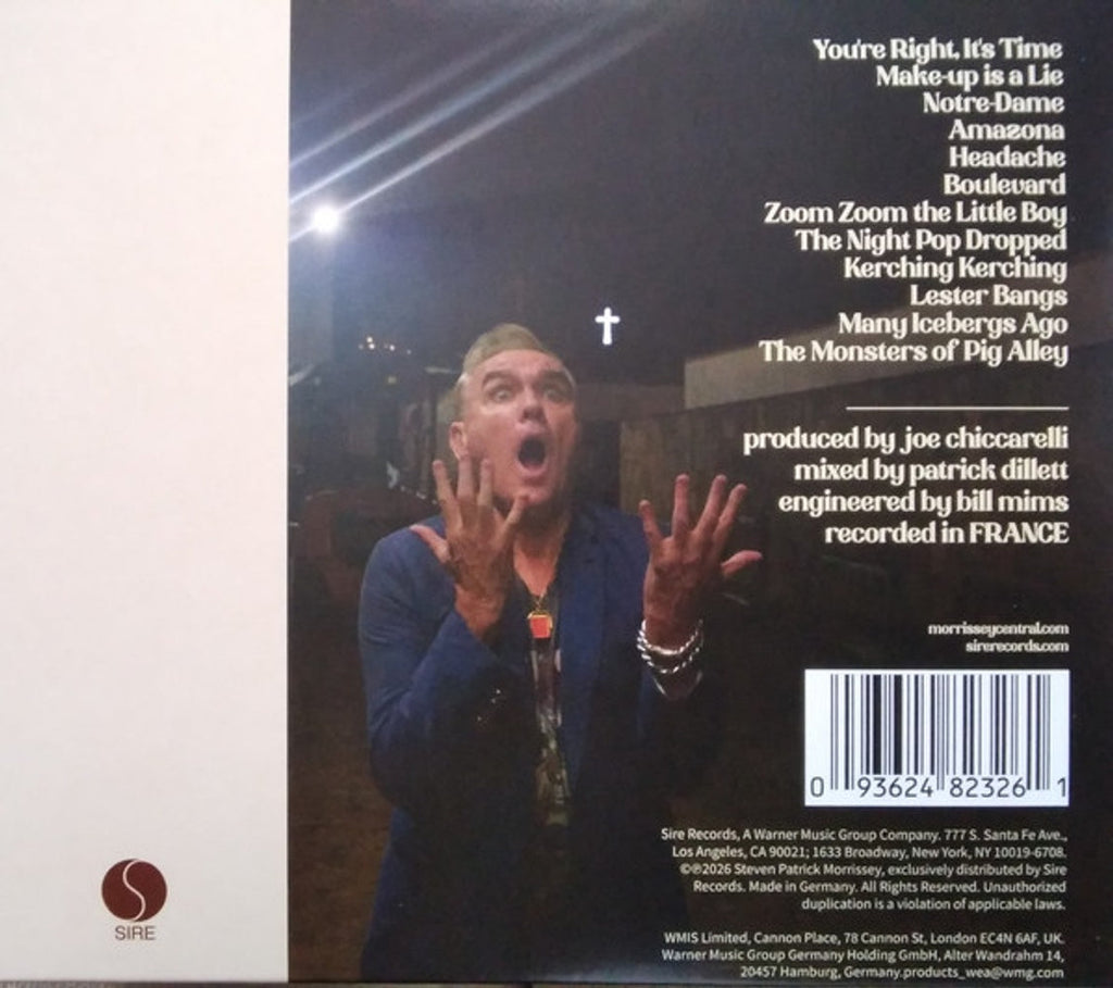 Morrissey – Make-Up Is A Lie (CD)