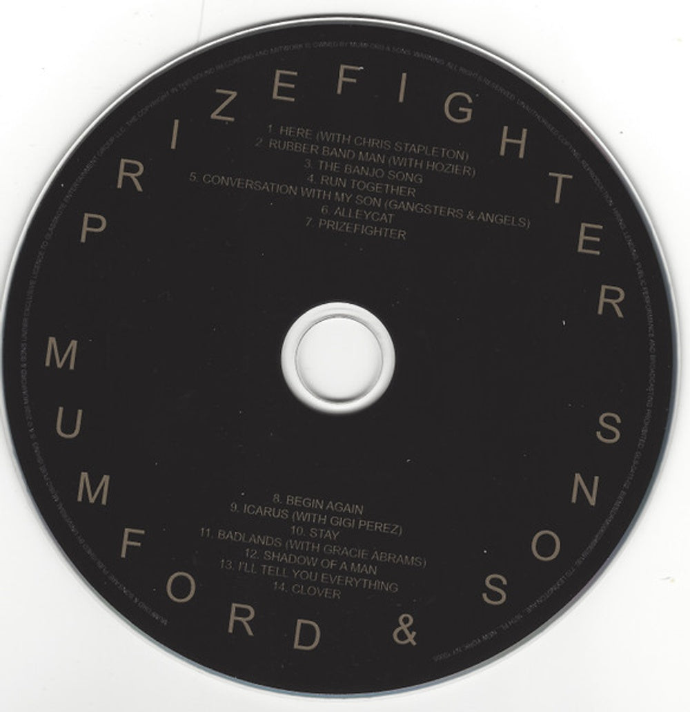 Mumford & Sons – Prizefighter (CD)