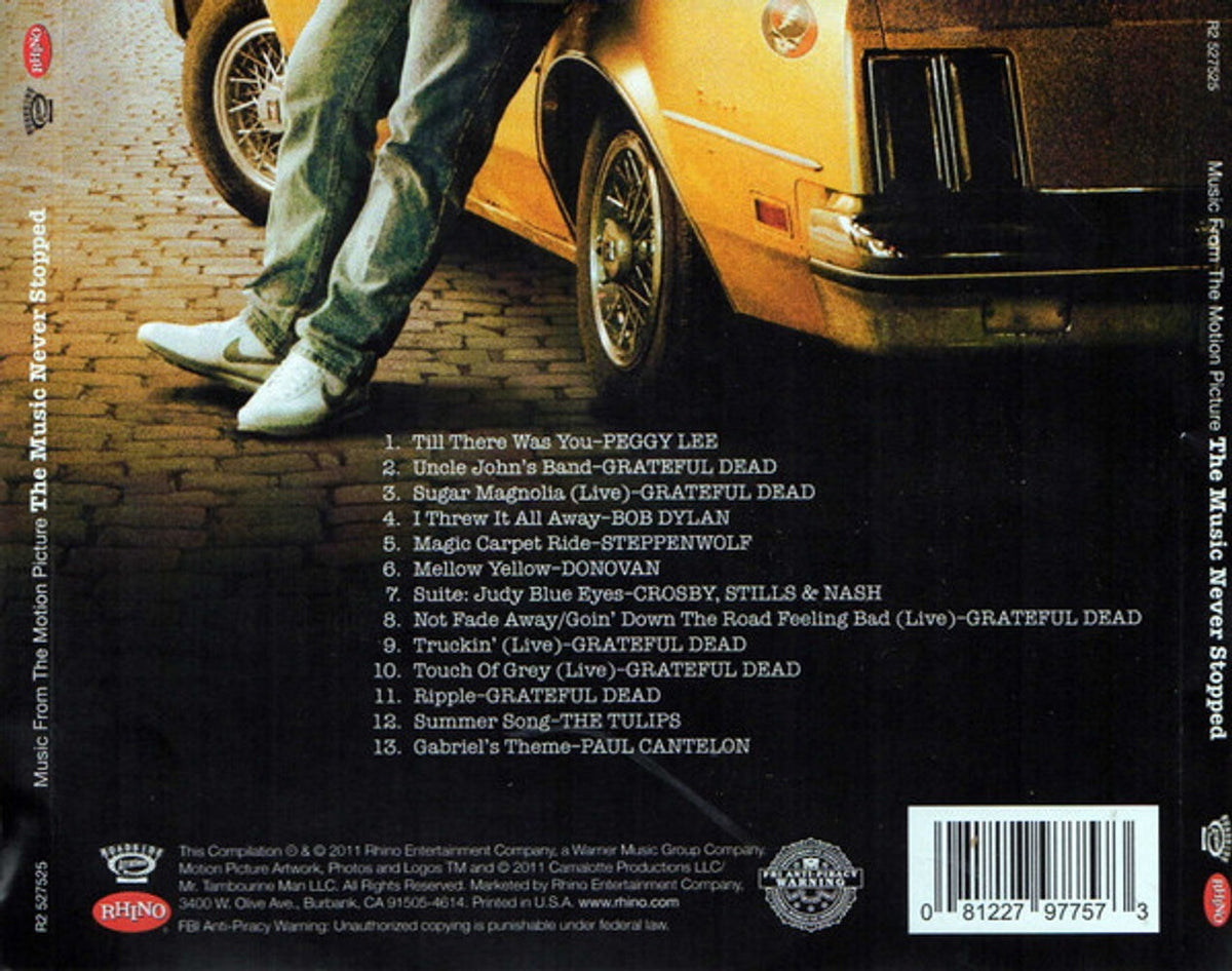 The Music Never Stopped - Music From The Motion Picture (CD)