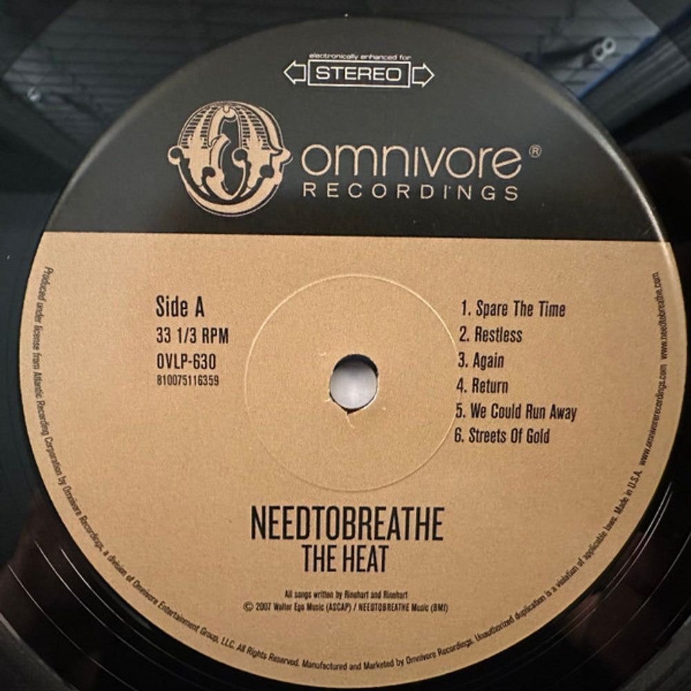 NEEDTOBREATHE – The Heat (2-LP Vinyl)