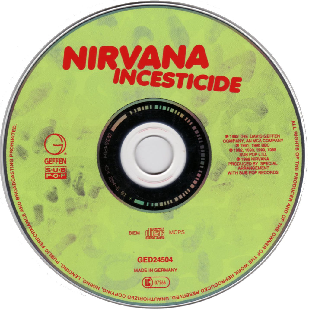 Nirvana – Incesticide (CD)