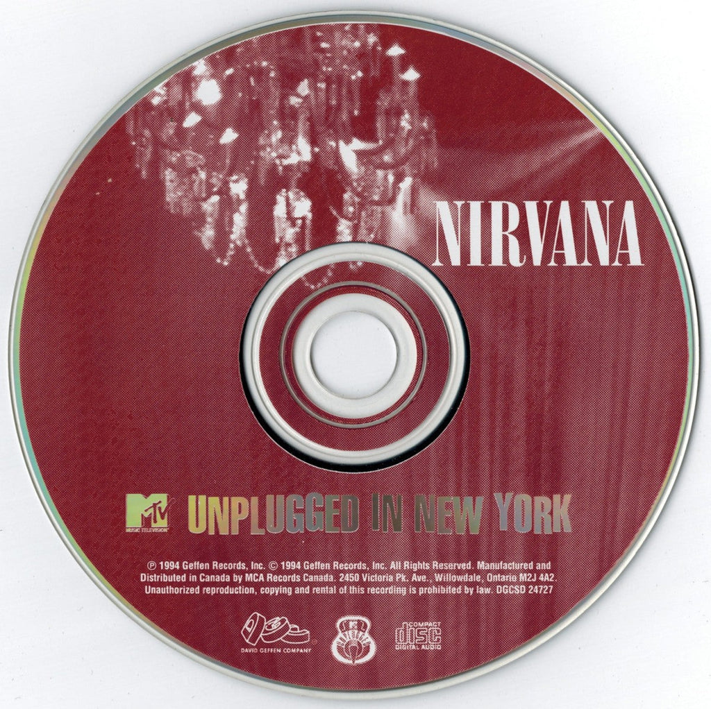 Nirvana – Unplugged in New York (CD) | Consequence Store – Consequence ...