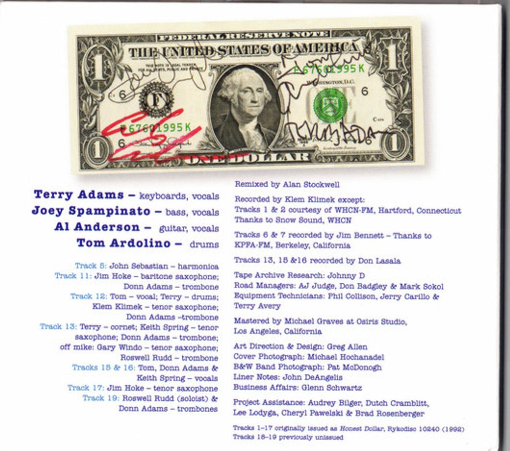 NRBQ – Honest Dollar (CD)