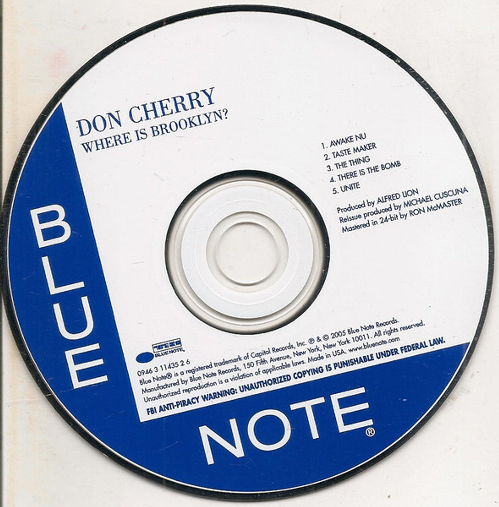 Don Cherry – Where Is Brooklyn? (CD)