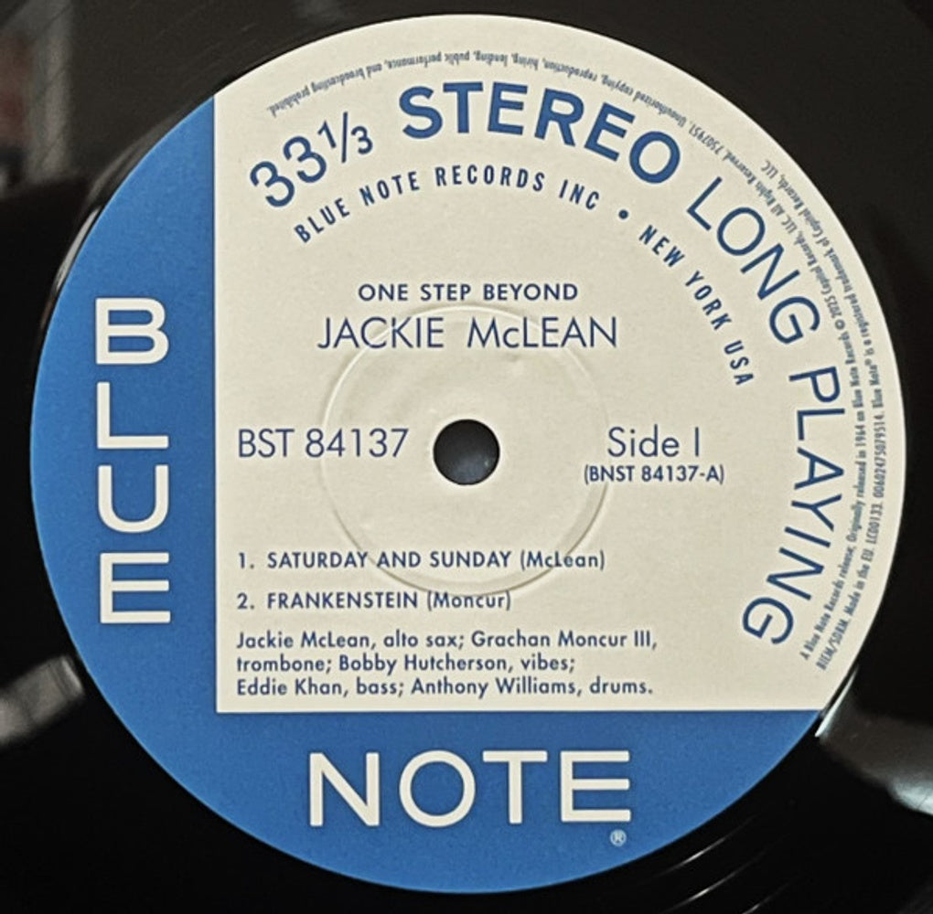 Jackie McLean - One Step Beyond (LP Vinyl)