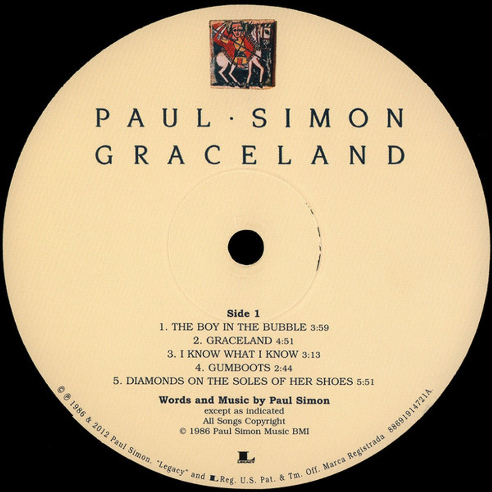 Paul Simon – Graceland: 25th Anniversary Edition (LP Vinyl)