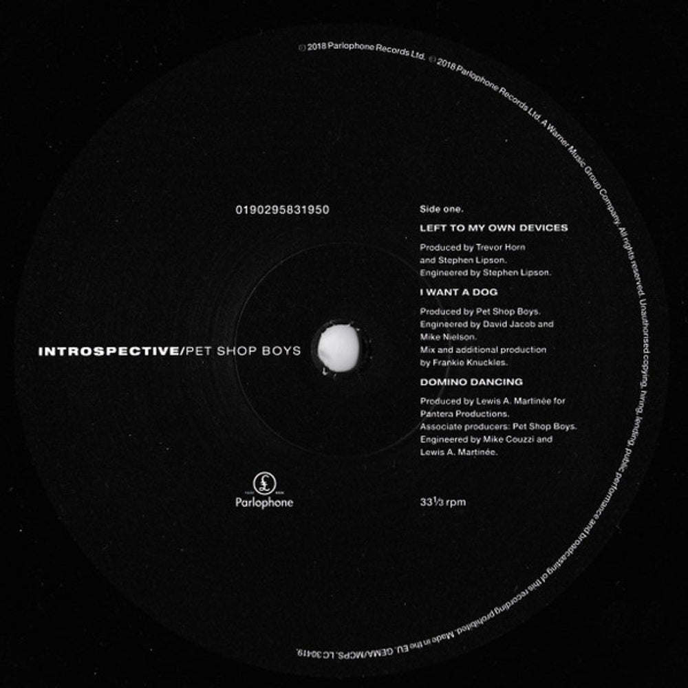 Pet Shop Boys – Introspective (LP Vinyl)