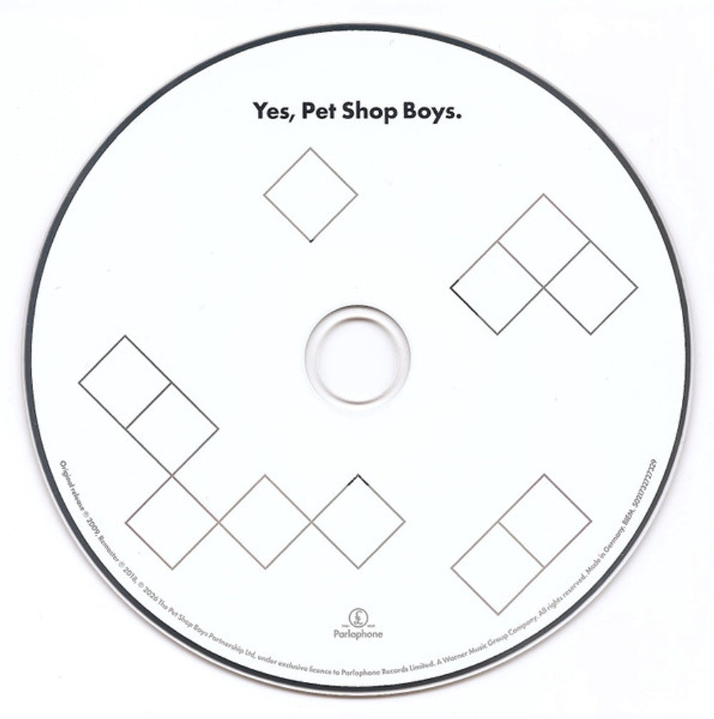 Pet Shop Boys – Yes (CD)