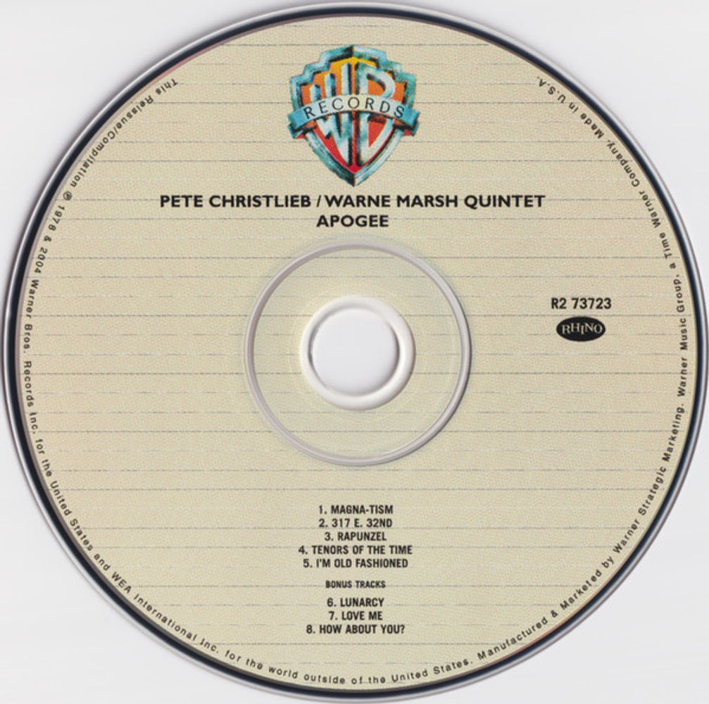 Pete Christlieb – Apogee (CD)