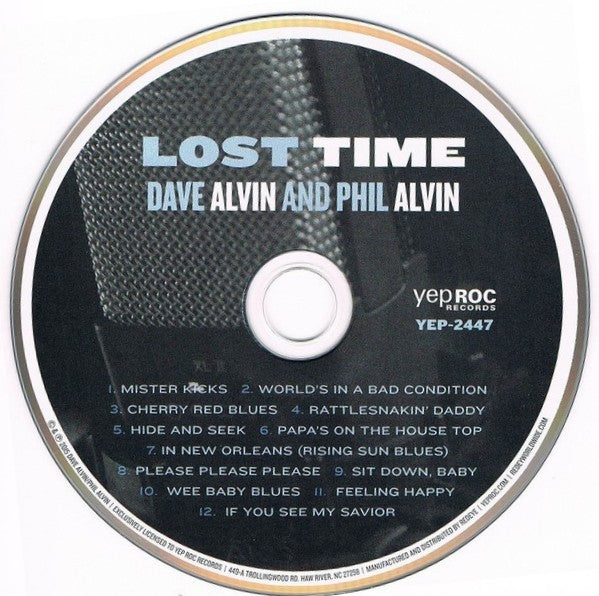 Dave Alvin and Phil Alvin – Lost Time (CD)