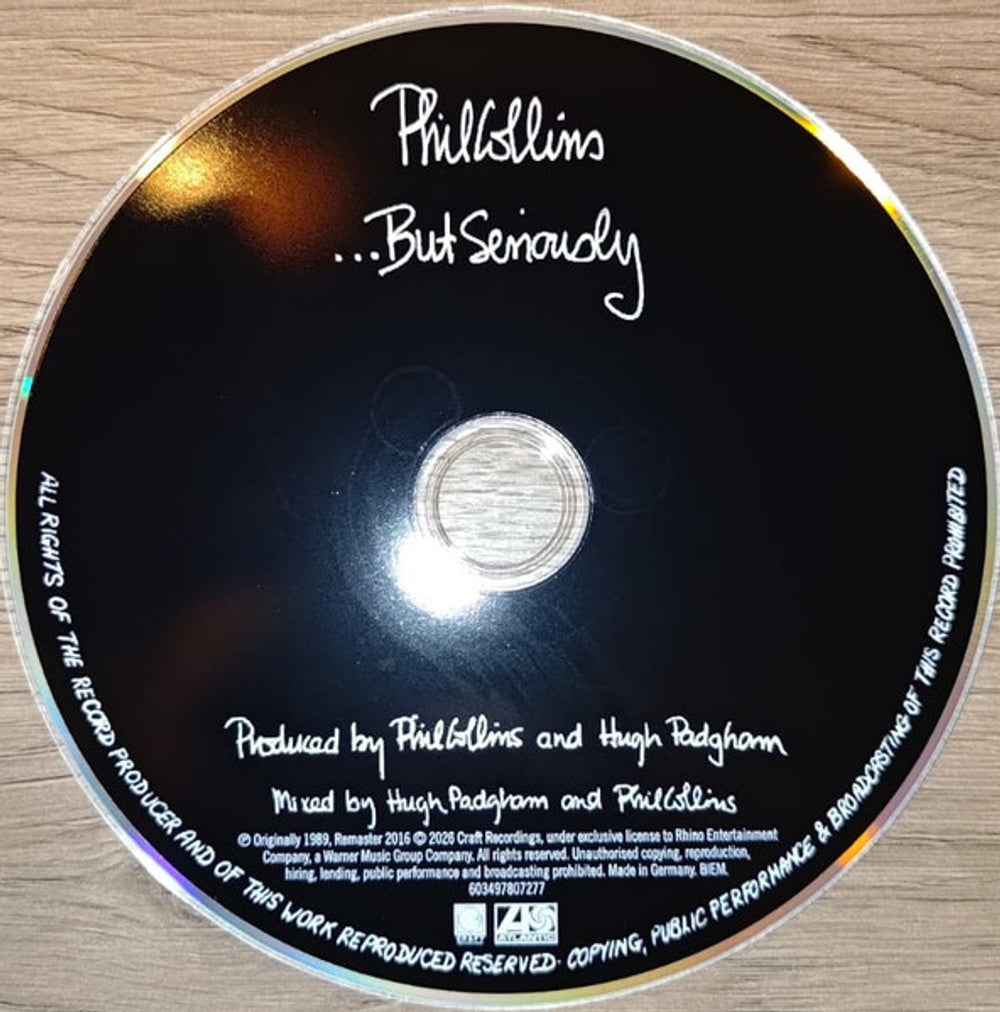 Phil Collins – But Seriously (CD)