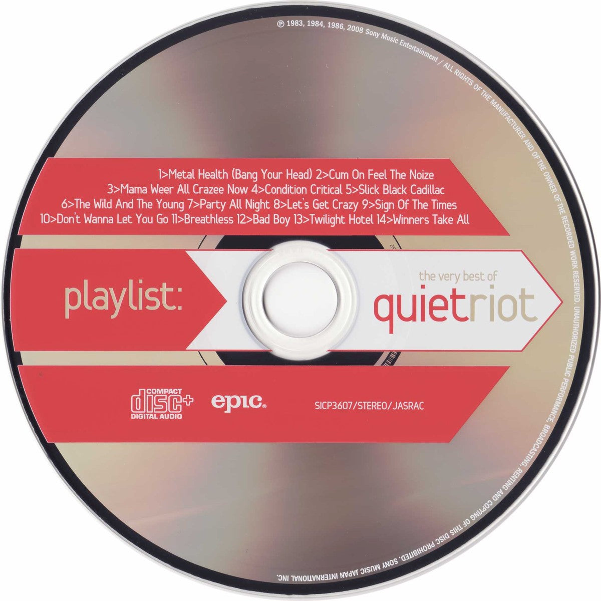 Quiet Riot – The Very Best Of Quiet Riot (CD)